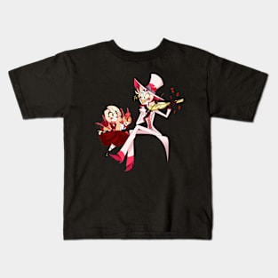 Girl And Fire Girl Kids T-Shirt